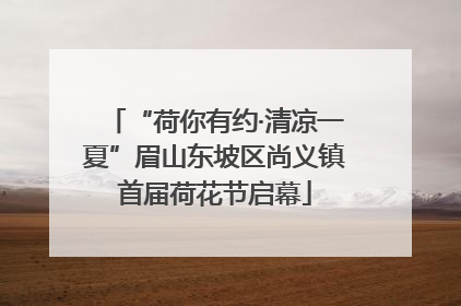 “荷你有约·清凉一夏”眉山东坡区尚义镇首届荷花节启幕