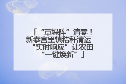 “草垛阵”清零！新泰宫里镇秸秆清运“实时响应”让农田“一键焕新”