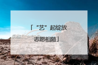 “艺”起绽放 志愿相随