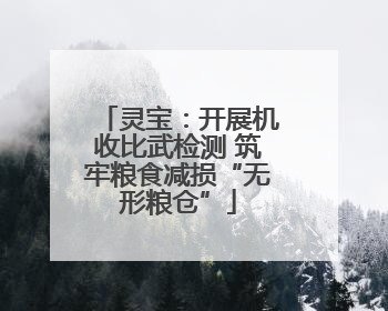 灵宝：开展机收比武检测 筑牢粮食减损“无形粮仓”