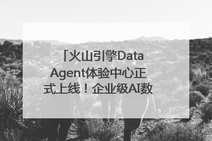 火山引擎Data Agent体验中心正式上线！企业级AI数据专家触手可及