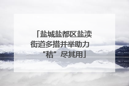 盐城盐都区盐渎街道多措并举助力“秸”尽其用