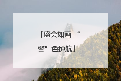 盛会如画 “警”色护航