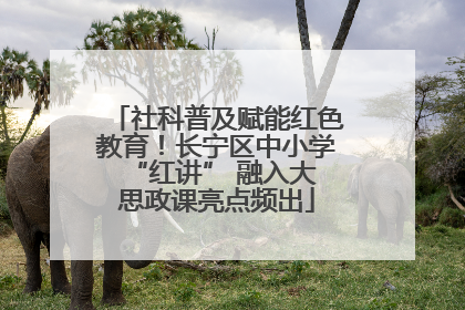 社科普及赋能红色教育！长宁区中小学 “红讲” 融入大思政课亮点频出