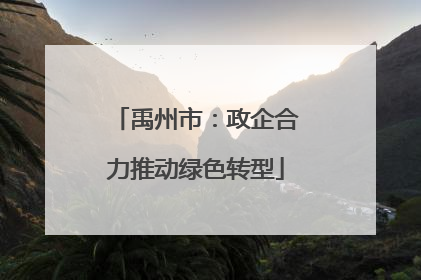 禹州市：政企合力推动绿色转型