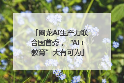 网龙AI生产力联合国首秀，“AI+教育”大有可为