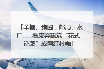 羊棚、猪圈，邮局、水厂……看废弃建筑“花式逆袭”成网红村咖