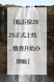 临沂保2025正式上线，缴费开始办理啦