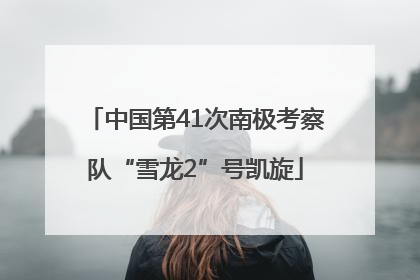 中国第41次南极考察队“雪龙2”号凯旋