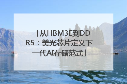 从HBM3E到DDR5：美光芯片定义下一代AI存储范式