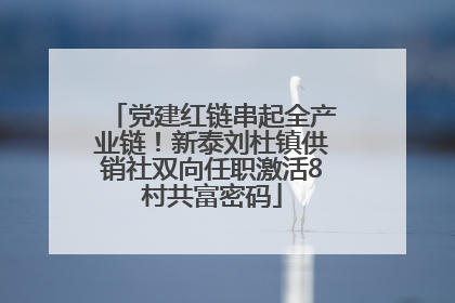 党建红链串起全产业链！新泰刘杜镇供销社双向任职激活8村共富密码