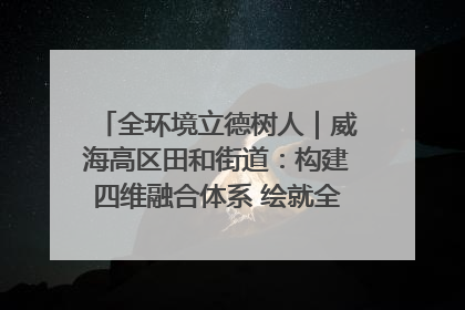 全环境立德树人｜威海高区田和街道：构建四维融合体系 绘就全环境立德树人新画卷