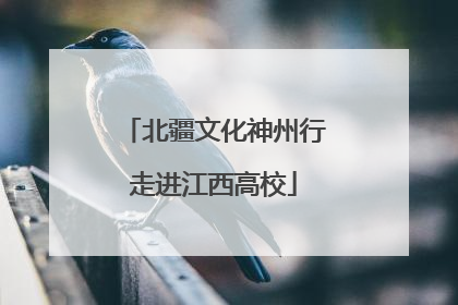 北疆文化神州行走进江西高校