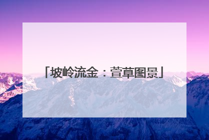 坡岭流金：萱草图景