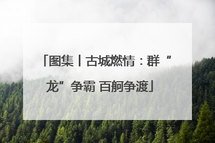 图集丨古城燃情：群“龙”争霸 百舸争渡