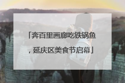 奔百里画廊吃铁锅鱼，延庆区美食节启幕