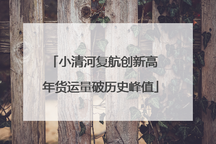小清河复航创新高 年货运量破历史峰值