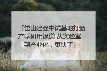 岱山建强中试基地打通产学研用通道 从实验室到产业化，更快了