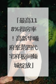 最高118%得房率！高新华曦府峯范四代宅样板间倾城绽放