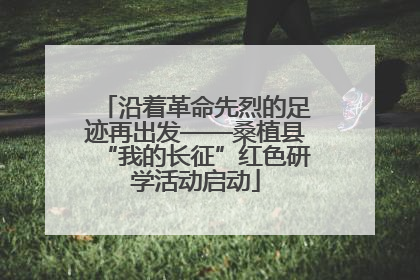 沿着革命先烈的足迹再出发——桑植县“我的长征”红色研学活动启动