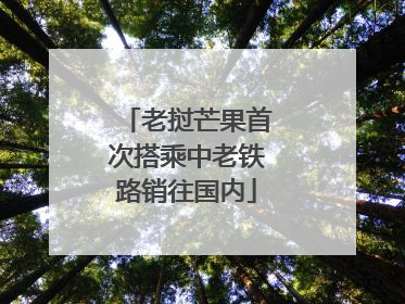老挝芒果首次搭乘中老铁路销往国内