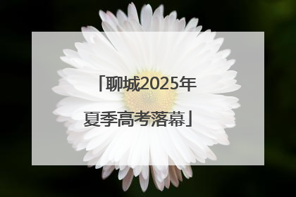 聊城2025年夏季高考落幕
