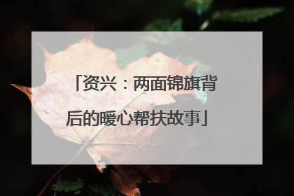 资兴：两面锦旗背后的暖心帮扶故事