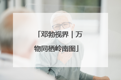 邓勃视界｜万物同栖岭南图