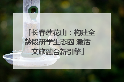 长春莲花山：构建全龄段研学生态圈 激活文旅融合新引擎