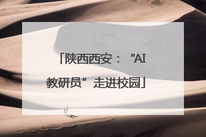 陕西西安：“AI教研员”走进校园