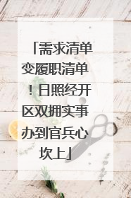 需求清单变履职清单！日照经开区双拥实事办到官兵心坎上