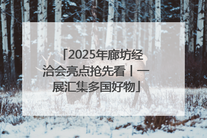 2025年廊坊经洽会亮点抢先看丨一展汇集多国好物