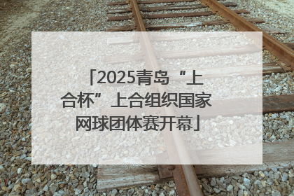 2025青岛“上合杯”上合组织国家网球团体赛开幕