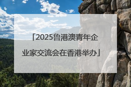 2025鲁港澳青年企业家交流会在香港举办